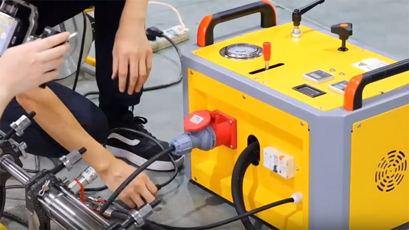 Máquina de soldadura a tope hidráulica WP160A/ WP200A/ WP250A/ WP315A