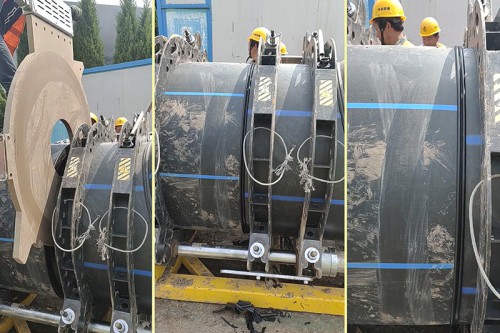 Máquina de soldadura a tope hidráulica (tubos de plástico de 630-1200mm), WP1200A