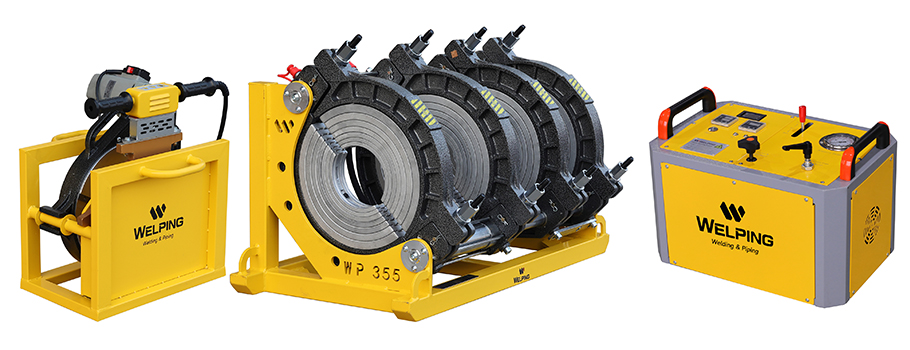 Máquina de soldadura a tope hidráulica (tubos de plástico de 90-355mm), WP355A
